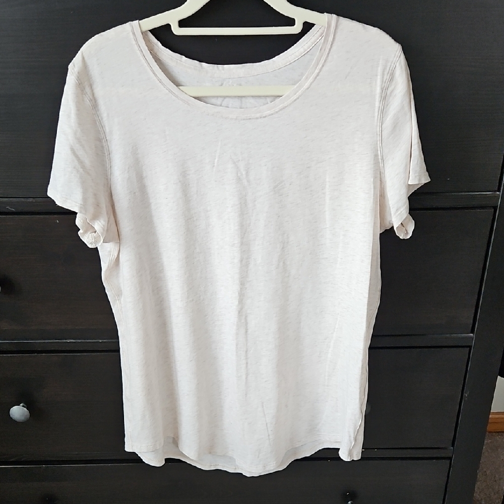 lululemon athletica Women's Short Sleeve Crew Tee - Light Cream
